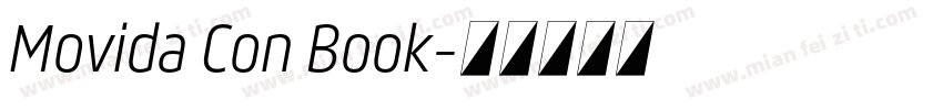 Movida Con Book字体转换
